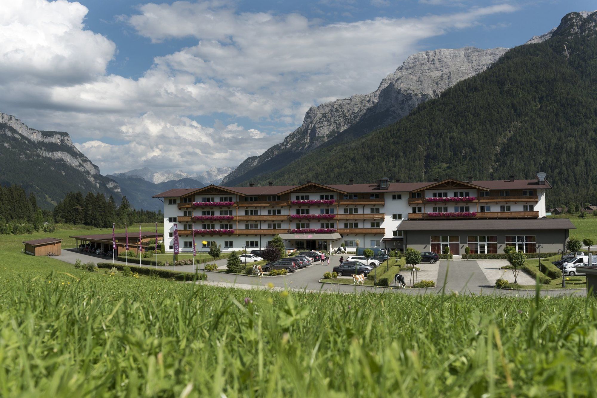 Kuhotel By Rilano Bald Elaya Hotel Steinplatte Waidring Exteriör bild